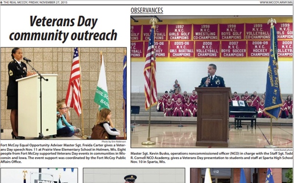 This Month in Fort McCoy History — November