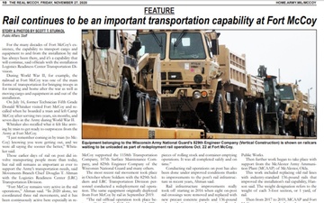 This Month in Fort McCoy History — November