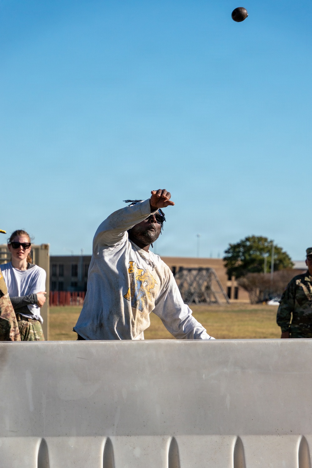 Spouses of the cavalry ride for tradition