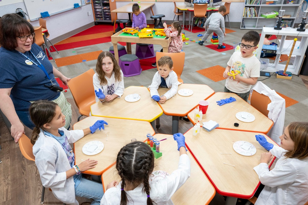 Eielson School Age Program hosts Lights On Afterschool event