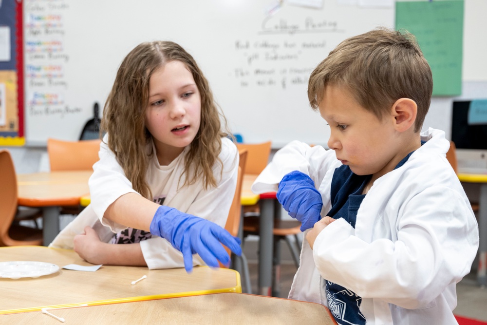 Eielson School Age Program hosts Lights On Afterschool event