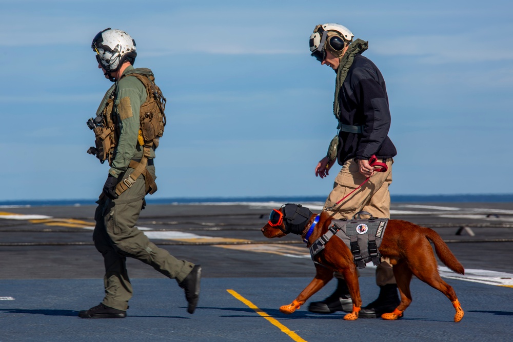 Abraham Lincoln conducts routine operations