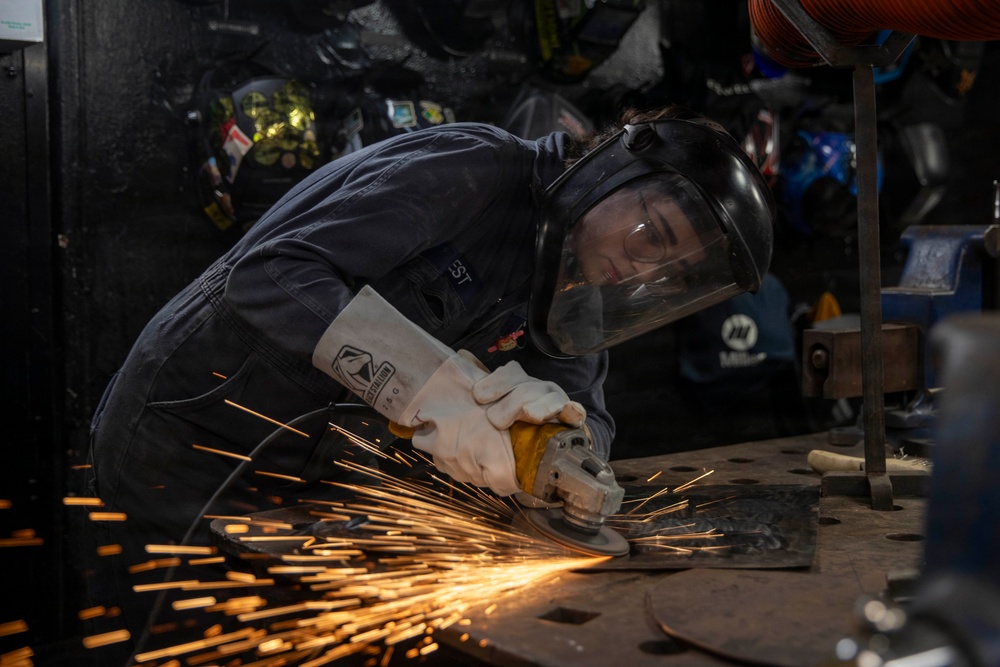 USS Abraham Lincoln conducts routine operations.