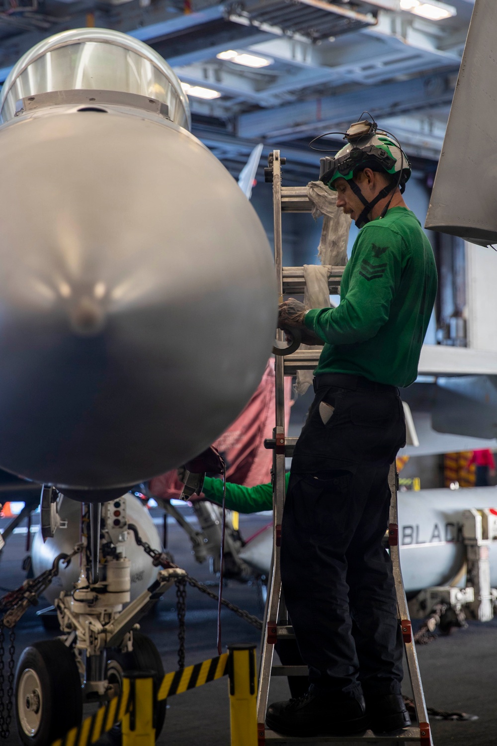 USS Abraham Lincoln conducts routine operations.