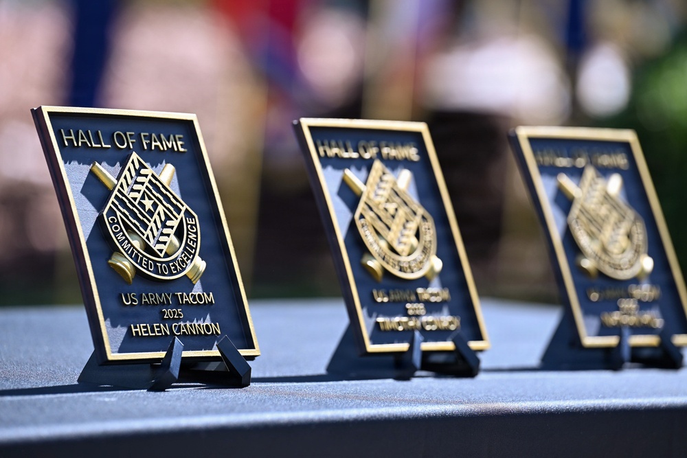 TACOM celebrates 2025 Hall of Fame inductees