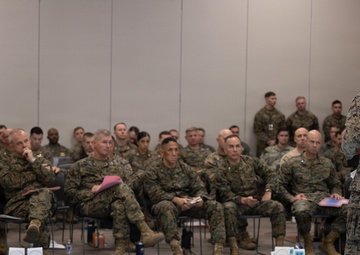 I Marine Expeditionary Force holds Steel Knight Rehearsal of Concept brief