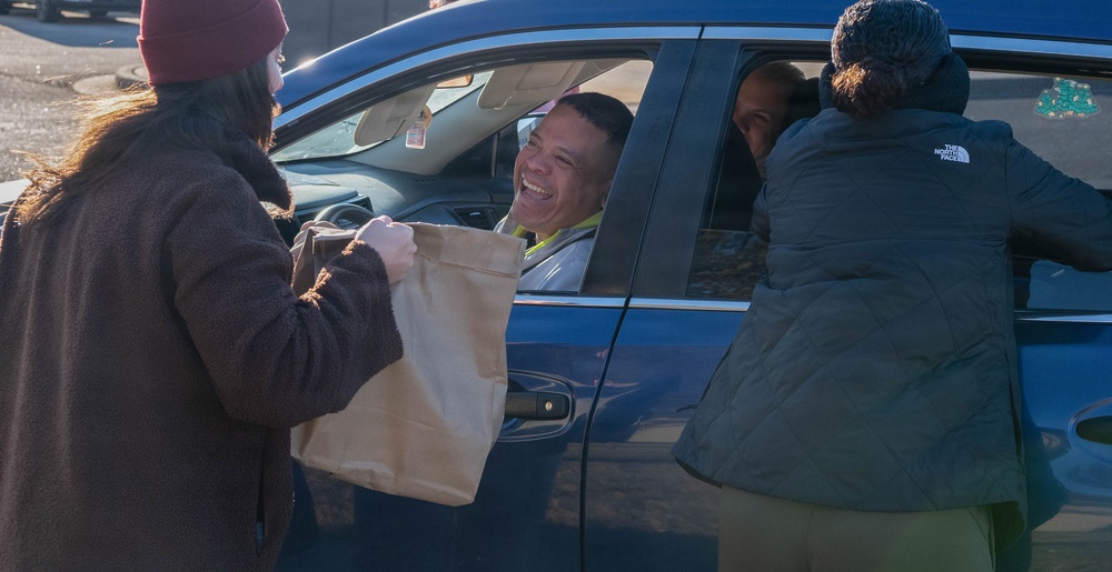 Team Minot gives thanks during First Sergeant turkey giveaway