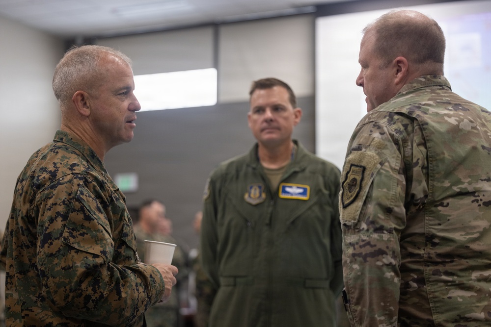I Marine Expeditionary Force holds Steel Knight Rehearsal of Concept brief