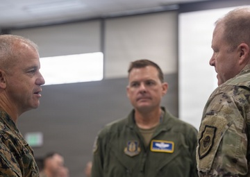 I Marine Expeditionary Force holds Steel Knight Rehearsal of Concept brief