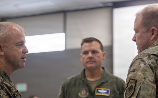 I Marine Expeditionary Force holds Steel Knight Rehearsal of Concept brief