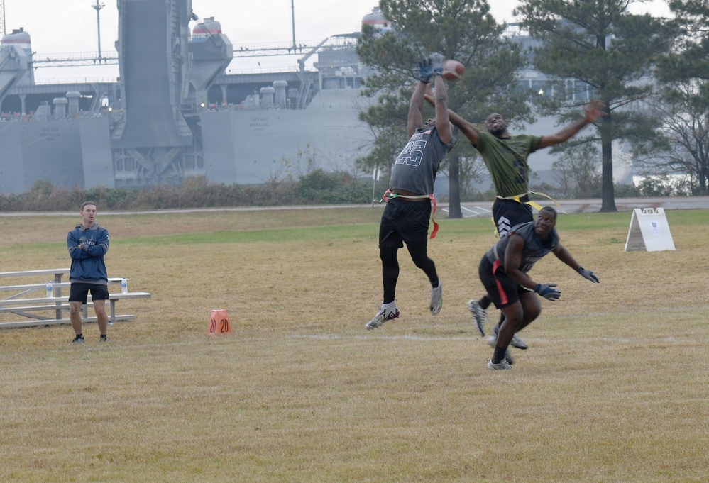 NMRTC’s Tidewater Classic Flag Football Game Brings Communities Together in Unprecedented Joint-Military Event