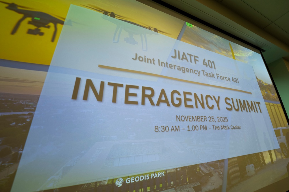 Leaders Meet for the 2025 JIATF 401 Interagency Summit