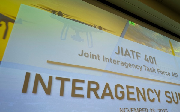 Leaders Meet for the 2025 JIATF 401 Interagency Summit
