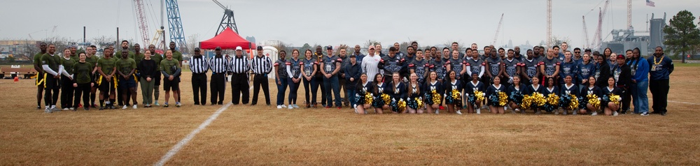 NMRTC’s Tidewater Classic Flag Football Game Brings Communities Together in Unprecedented Joint-Military Event
