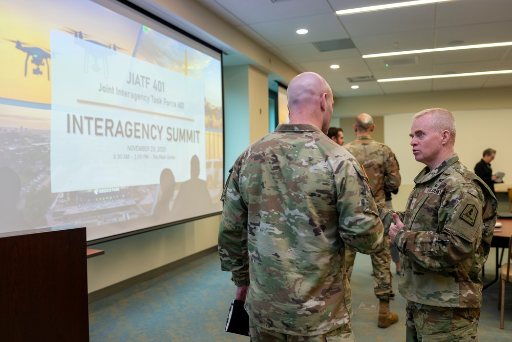 Leaders Meet for the 2025 JIATF 401 Interagency Summit