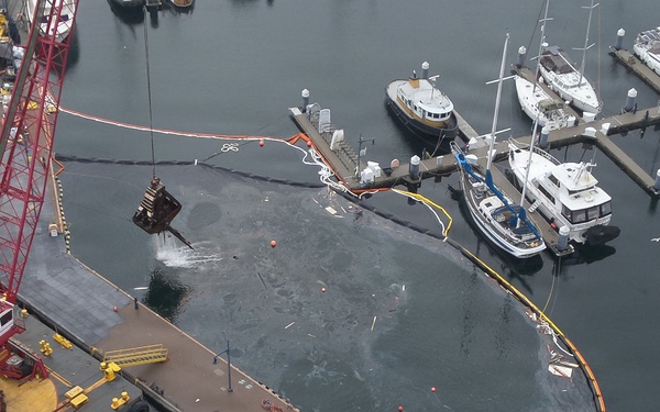 Unified Command concludes response to Tug Dominion sinking in Bremerton Marina