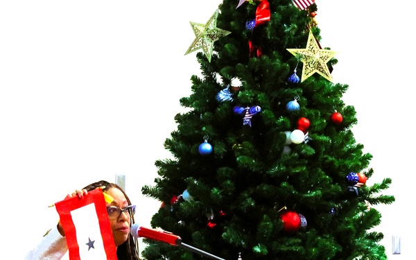 Illinois National Guard Joins American Gold Star Families in Holiday Tree Lighting in Bloomington