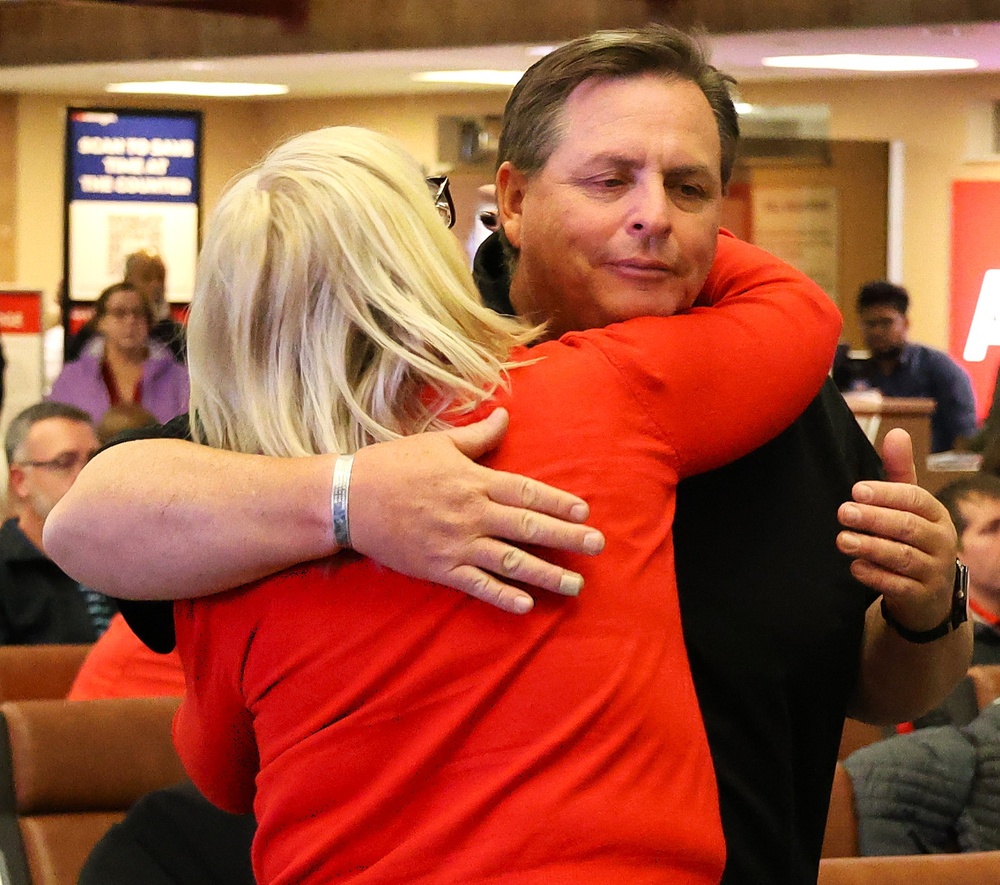Illinois National Guard Joins American Gold Star Families in Holiday Tree Lighting in Bloomington