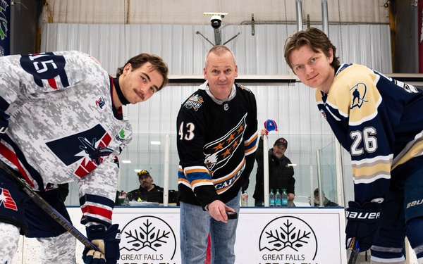 Military appreciation weekend with the Great Falls Americans