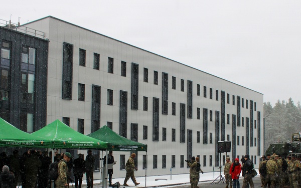 New Barracks Bolsters US-Lithuanian Security Partnership