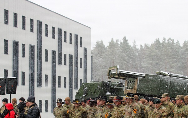 New Barracks Bolsters US-Lithuanian Security Partnership
