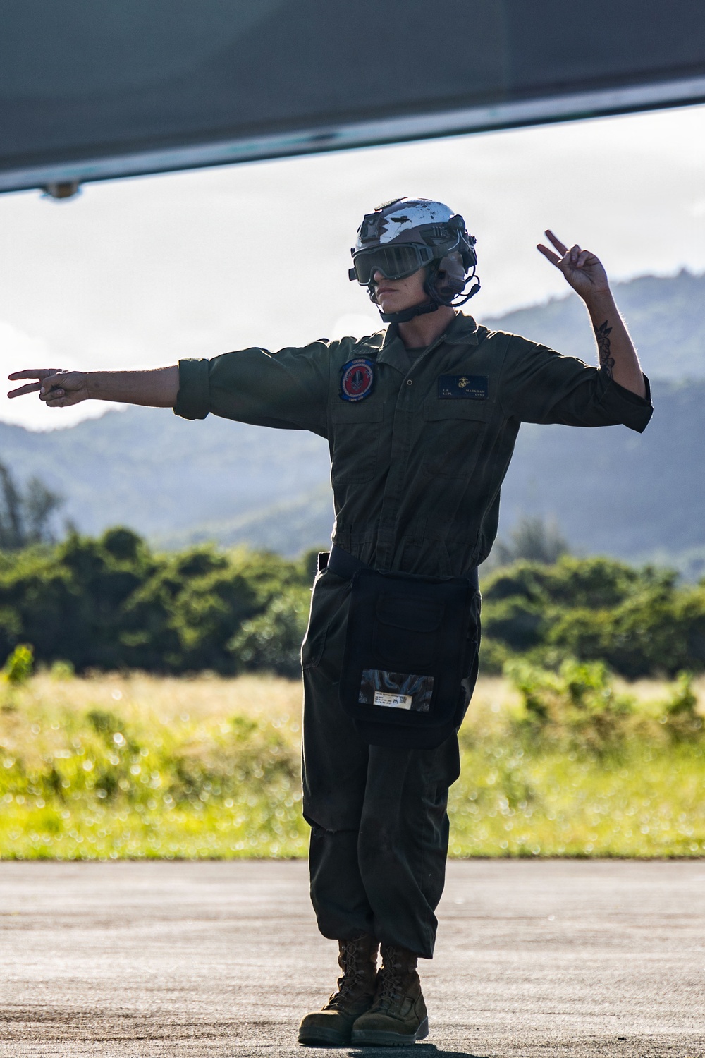 VMFA-225 conducts flight operations in Puerto Rico