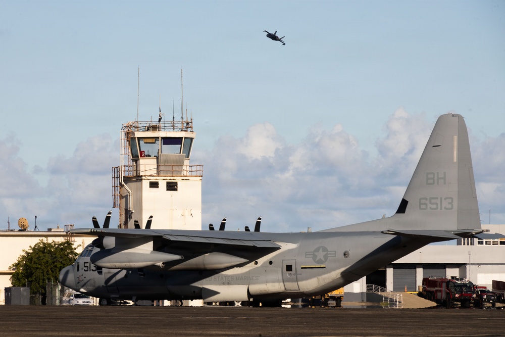 VMFA-225 conducts flight operations in Puerto Rico