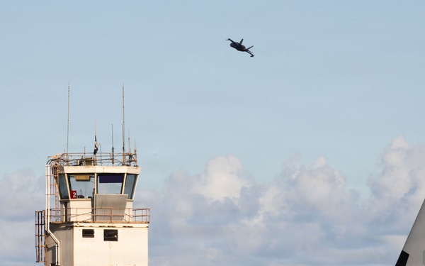 VMFA-225 conducts flight operations in Puerto Rico