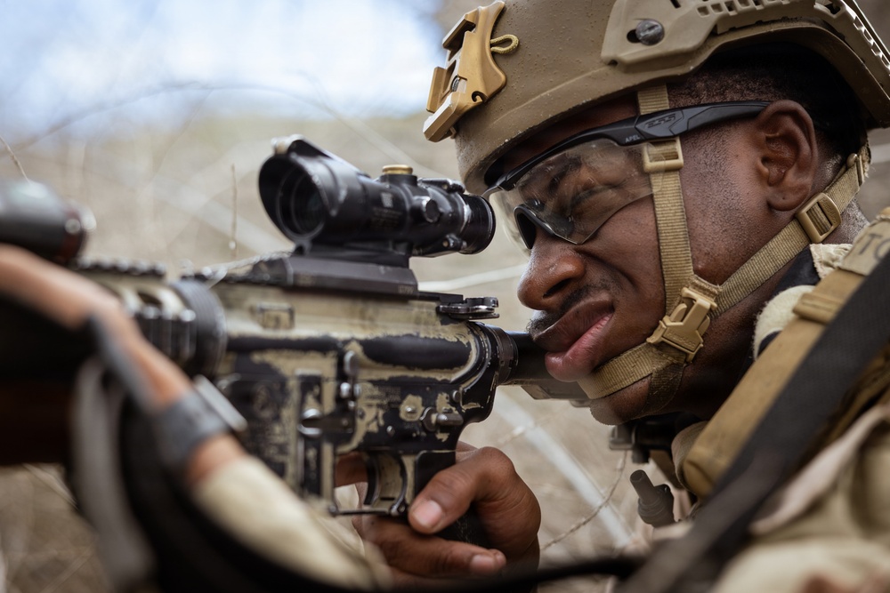 1st Bn., 1st Marines rehearse helicopter raid tactics