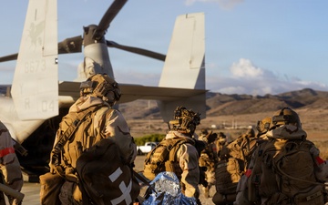 1st Bn., 1st Marines rehearse helicopter raid tactics