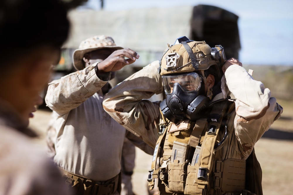 1st Bn., 1st Marines rehearse helicopter raid tactics