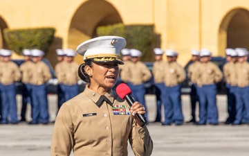 Morning Colors and Alpha Company Graduation