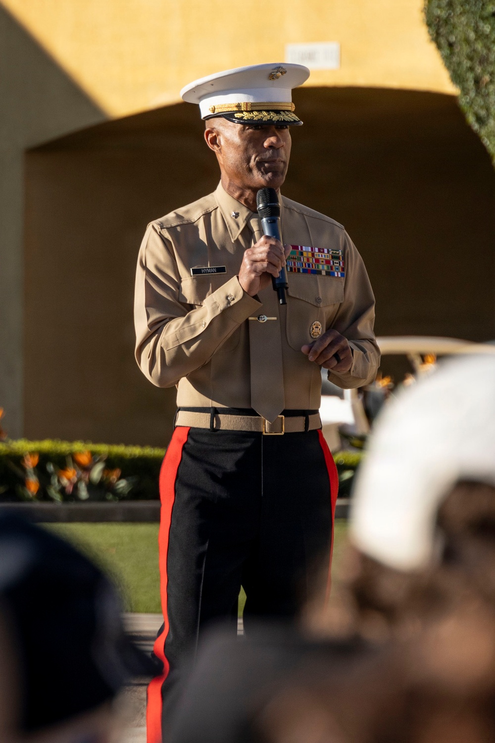 Morning Colors and Alpha Company Graduation