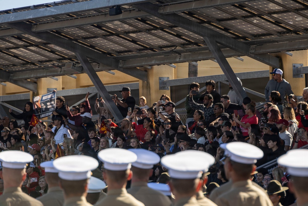 Morning Colors and Alpha Company Graduation