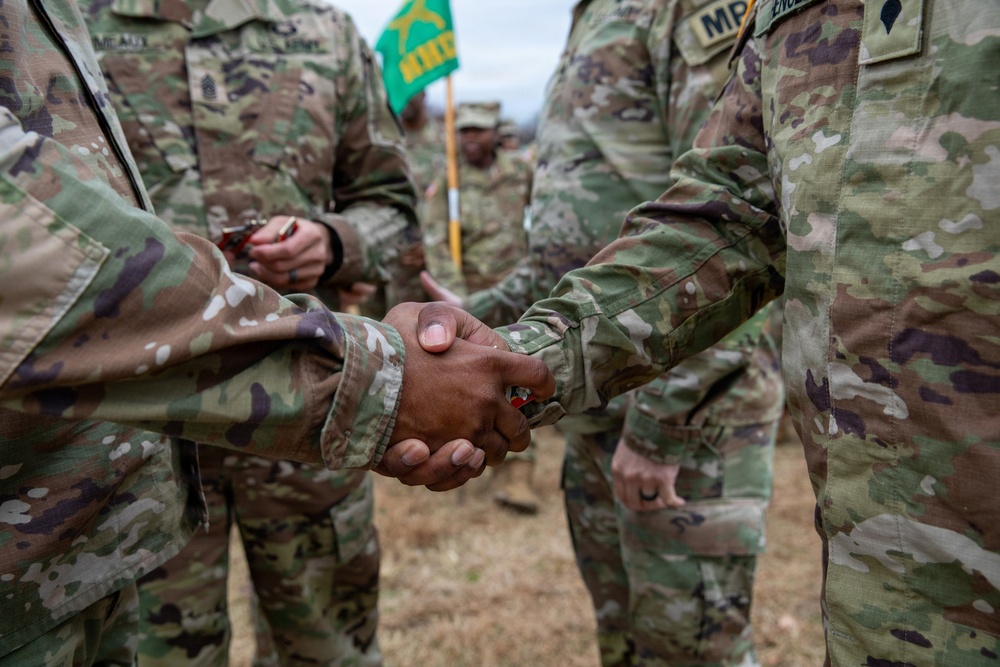 Mississippi National Guard Soldiers get recognized during mission in Washington, D.C.