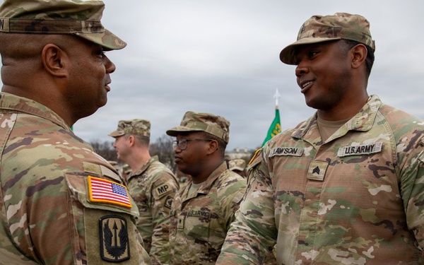 Mississippi National Guard Soldiers get recognized during mission in Washington, D.C.