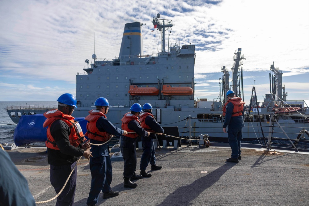 USS Spruance conducts routine operations