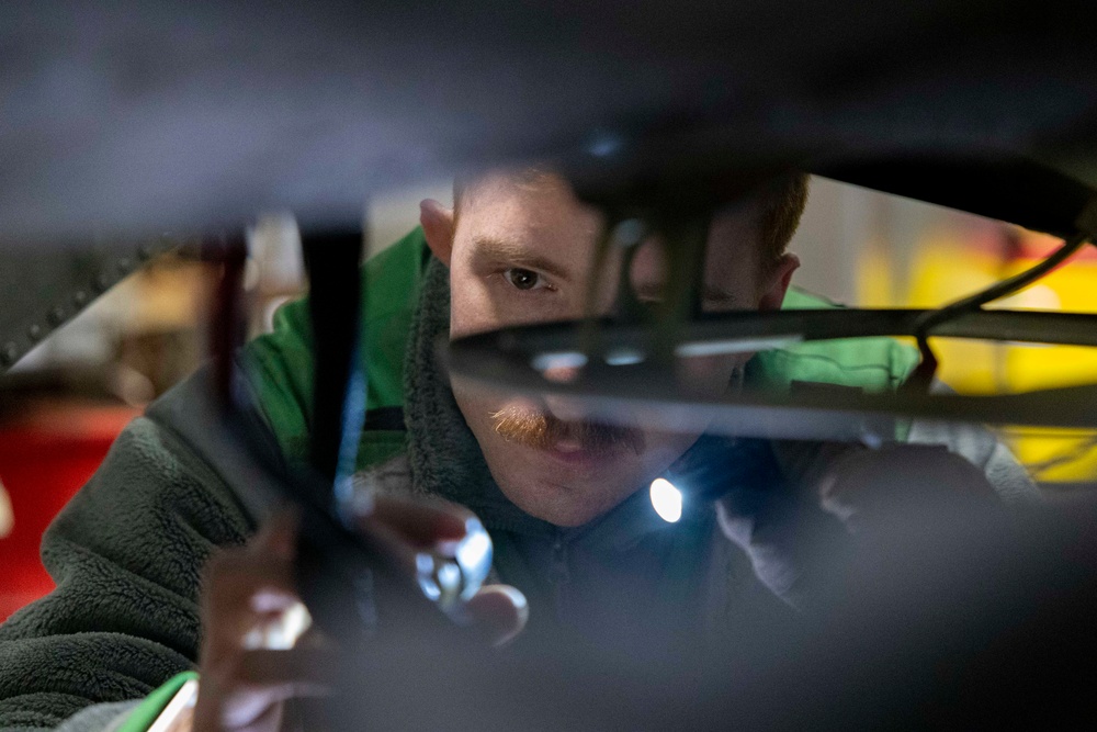 USS Spruance conducts routine operations