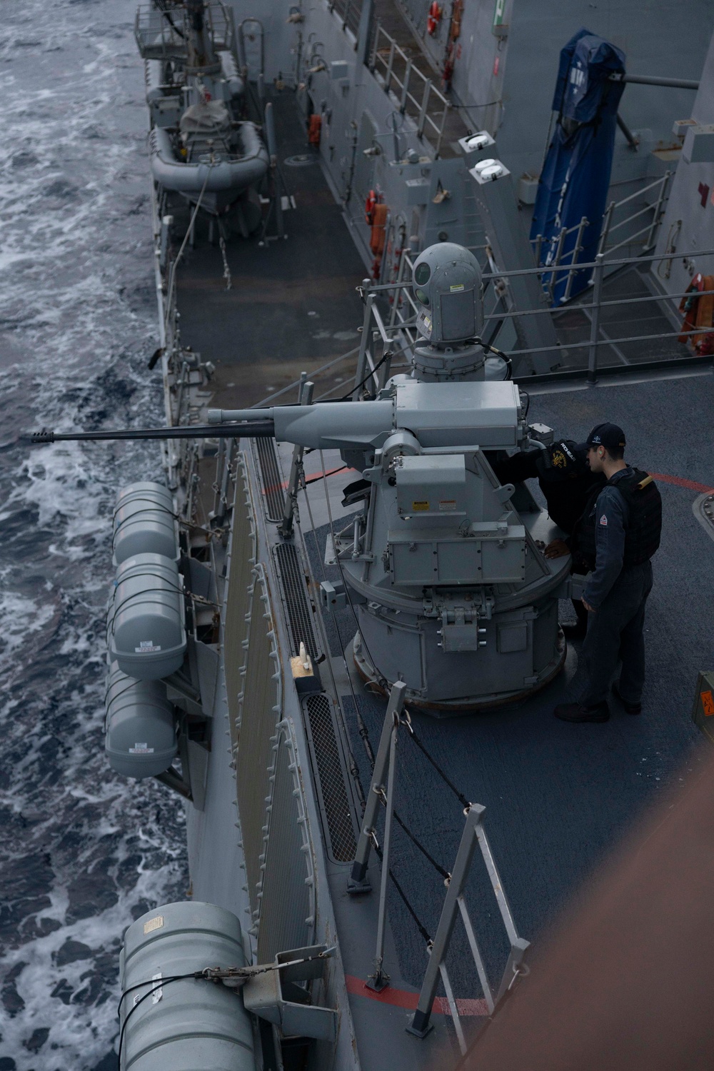 USS Spruance conducts routine operations