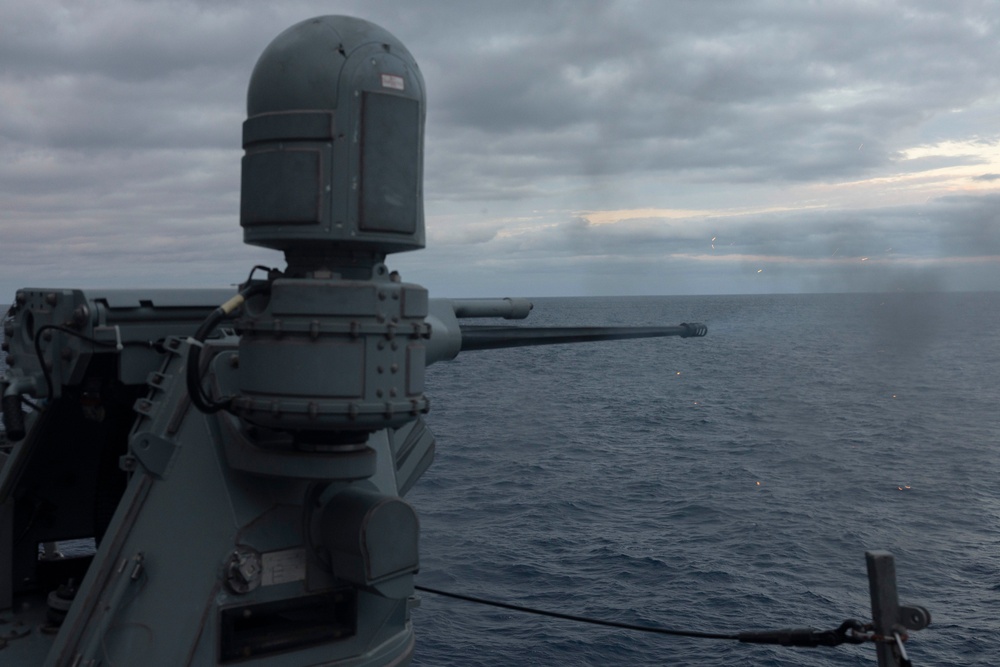 USS Spruance conducts routine operations