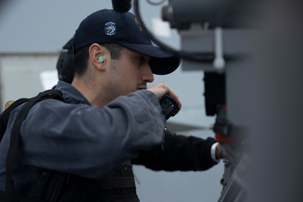 USS Spruance conducts routine operations