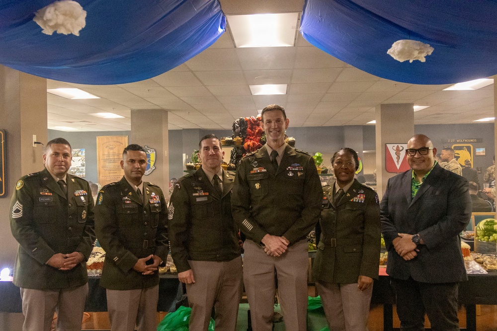 25ID &quot;Best Mess&quot; Thanksgiving Competition