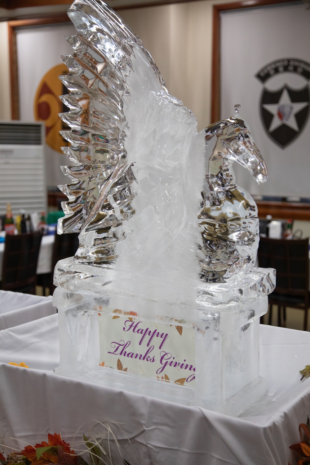 210 Field Artillery Brigade leaders serve Thanksgiving meals