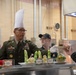 210 Field Artillery Brigade leaders serve Thanksgiving meals