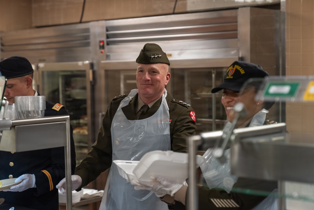 Thanksgiving Meal Service at Talon Cafe Warrior Restaurant