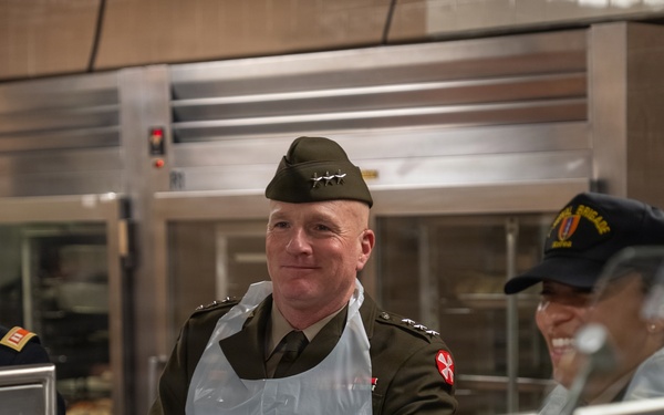 Thanksgiving Meal Service at Talon Cafe Warrior Restaurant