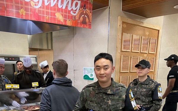 Thanksgiving Along The DMZ