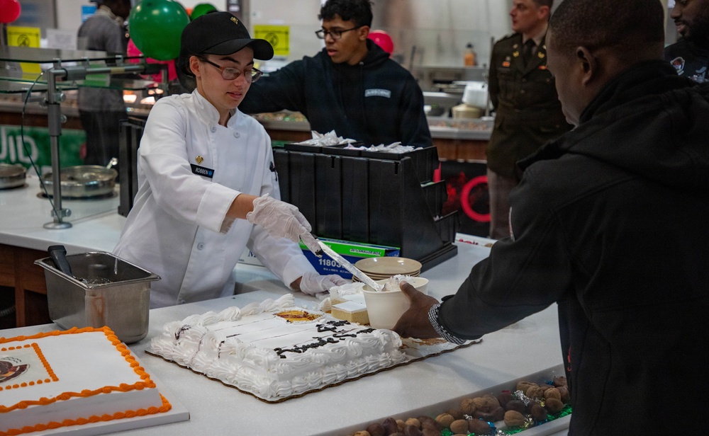 Thanksgiving 2025 at Pittman DFAC