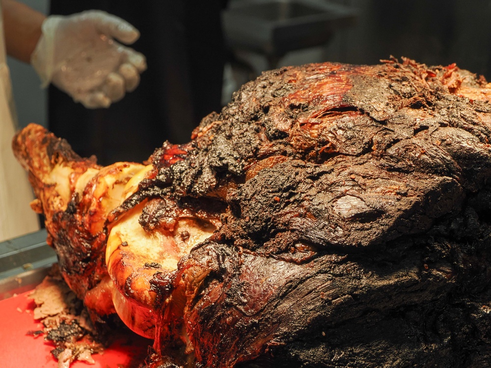U.S. Army Soldiers Celebrate Thanksgiving at Camp Casey, South Korea