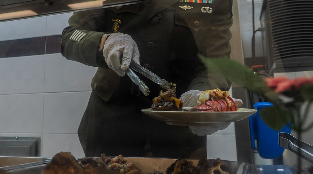U.S. Army Soldiers Celebrate Thanksgiving at Camp Casey, South Korea